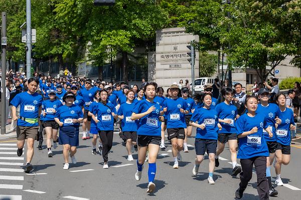 Running Toward the Next 120 Years: Sookmyung Holds “Sookmyung 120, Run Right Now!” Marathon